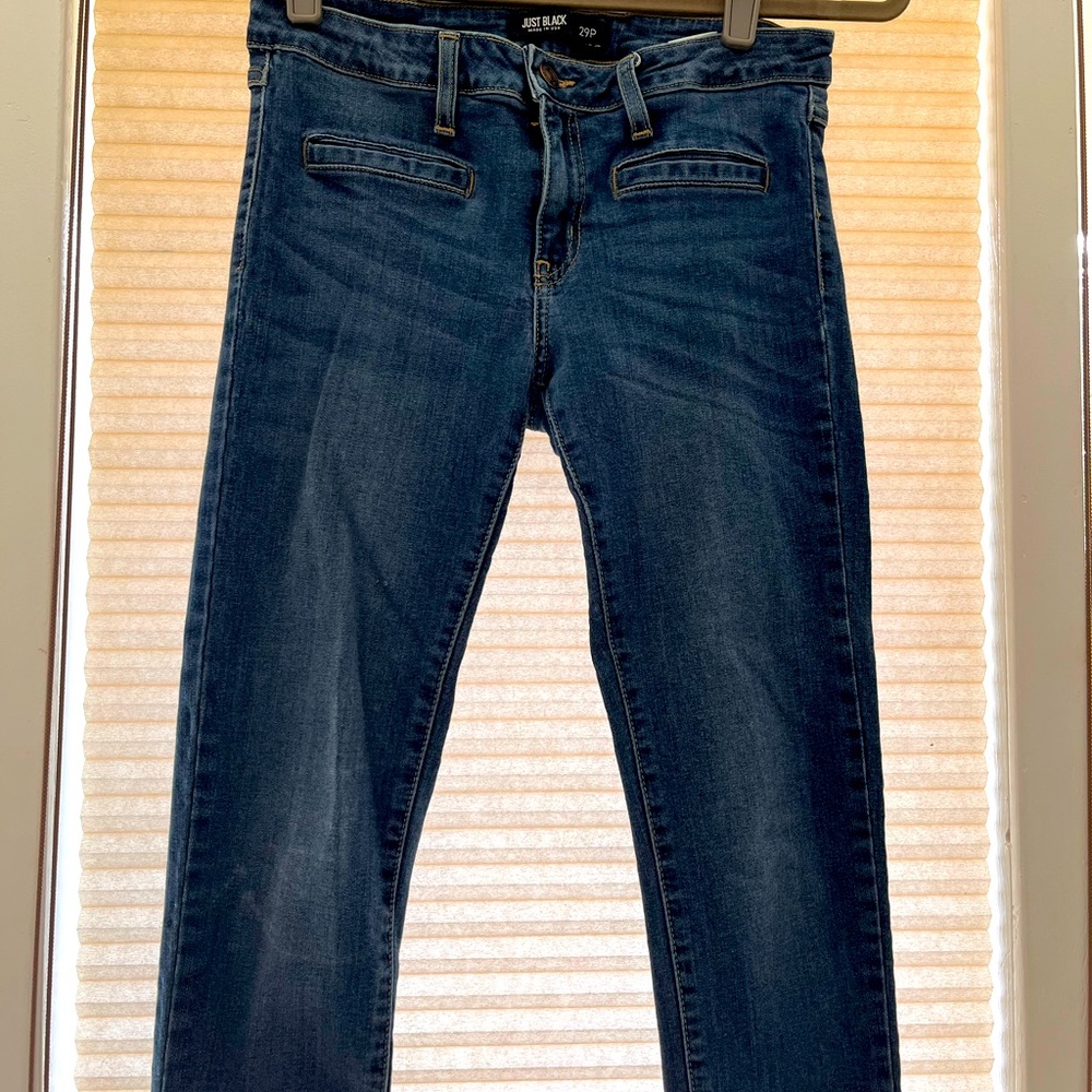Just Black low rise jeans
